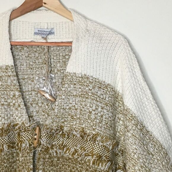 World Market One Size Knit Cardigan Sweater - Picture 1 of 7